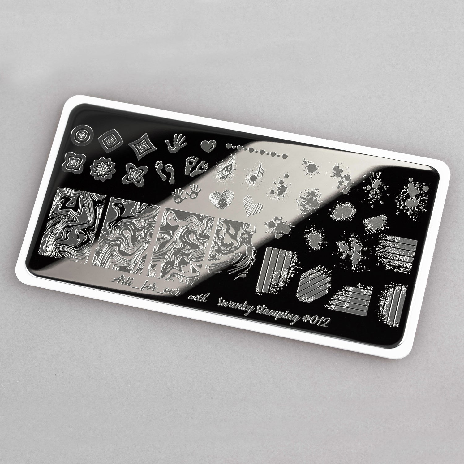 Swanky Stamping, Plate 012